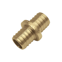 Соединитель двухсторонний латунный 32х4,4/32х4,4 (Push) Kan-therm (5/60)
