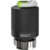 Привод термоэлектрический ENGO 230 В нормально закрытый, кабель 1 м (черный)