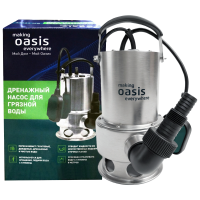 Насос дренажный для сточных вод Oasis DN 266/11 (1100 Вт., 266 л/мин, напор 11 м, корпус нерж.)