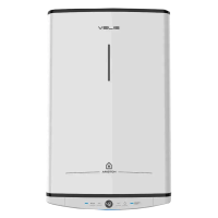 Водонагреватель электрический Ariston ABSE VLS TECH DRY  50 (1,5+1 кВт, 2 ТЭНа, плоский, Ag+)