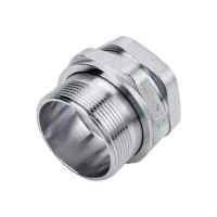 Американка прямая нар.-вн. никелированная 1 1/4" AQUALINK (5/30)