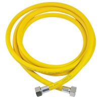 Шланг газовый ПВХ (желтый) 1/2" г/г 9,0 м