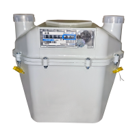 Счетчик газа NOVOGAS СГМН-МТ1-G 6 межосевое 200 мм, левый, термокорр. 1 1/4" (СЛЕВА НАПРАВО)