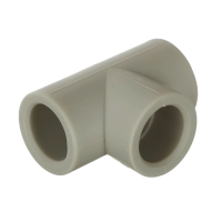Тройник PP  20 FDplast (серый) (300/100)