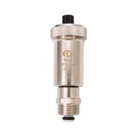 Автоматический воздухоотводчик (поплавковый) 3/8″ c остекающим клапаном 1/2″ AQUALINK (1/140)