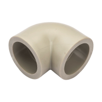 Угольник PP 90° х 50 FDplast (серый) (40)