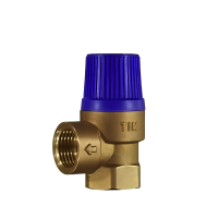 Предохранительный клапан для систем водоснабжения TIM 1/2" (6 бар) (60/10)