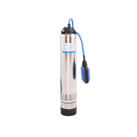 Насос колодезный Aquario ASP2-55-100WA 4"/100мм (1200 Вт., 50 л/мин., 90 м. напор, кабель 25 м.)