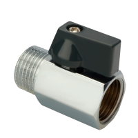 Кран шаровой муфта/резьба мини неполнопроходной AQUALINK 1/2" (Р-О) 