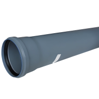 Труба ПП канализационная раструбная D 110x2,2x3000 EASY PIPE / ЭКОНОМ ПОЛИТЭК (5)