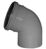 Отвод ПП канализационный D 110 (67 град.) (20)