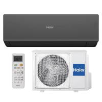 Сплит-система инв. Haier QUANTUM DC AS25HQJ1HRA-B/1U25HQJ1FRA черный (внутр.блок + нар.блок)