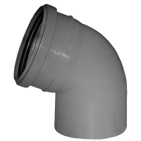 Отвод ПП канализационный D 110 (67 град.) (20)