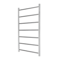 Полотенцесушитель Мадрид (без полок) 1/2" вн. рез. 500х1000 (7 перекл.) нерж.