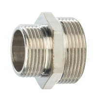 Бочонок 1/2"-3/8" латунь никель LD (100)