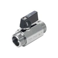 Кран шаровой резьба/резьба мини ручка флажок AQUALINK 1/2" (200/20) 