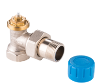 Вентиль термостатический угловой MVI Premium 1/2'' (предв. настройка) (96/12)