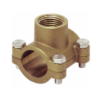Врезка седловая- водоотвод TIM 3/4"х1/2"х3/4" (40/5)