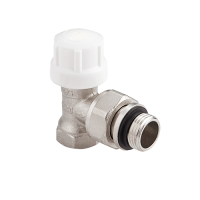 Вентиль термостатический угловой с кольцом MVI Premium 1/2" (80/10)