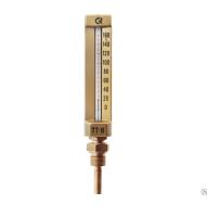 Термометр стеклянный, виброустойчивый ТТ-В-150/50. П11 G1/2 (0-160С)  Росма