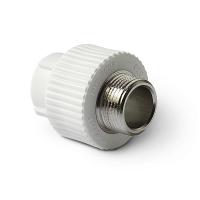 PP-R Муфта комбинированная НР Белая  32-1 PRO AQUA (60/10)