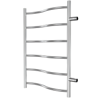 Полотенцесушитель Париж Гранд (без полок) 1" 600х700 (5 перекл.) нерж.