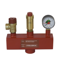 Группа безопасности котла DIAL STEEL STANDART 50 (50 кВт) (3 бар)
