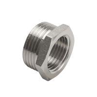 Футорка нар.-вн. 1/2"-3/8" никелированная AQUALINK (10/500)