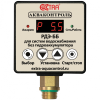 Реле давления электронное РДЭ-ББ-10-2.2-ПП Акваконтроль для сист. без гидроаккум. с пл. п. (2,2 кВт)