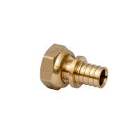 Переходник аксиальный латунный с накидной гайкой MVI 25x3/4” (250/10)