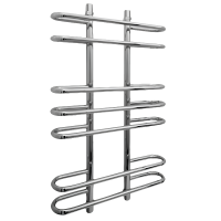 Полотенцесушитель Каир (без полок) 1/2" вн. рез. 200х800 (6 перекл.) нерж.