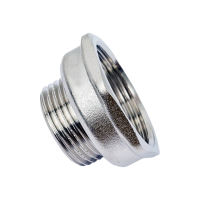Переходник вн.-нар. 1/2"- 3/8" никелированный AQUALINK (10/400)
