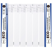 Радиатор алюминиевый DIAL ECO 500/100 / 8 СЕКЦИЙ /