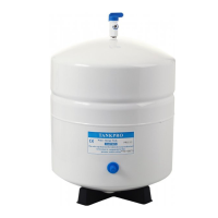 Бак накопительный для системы очистки PRO-3.2, 18л, сталь, белый Poseidon (импорт Китай)