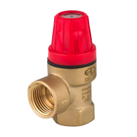 Предохранительный клапан для систем отопления AQUALINK 1/2" вн. (3,0 бар) (100)