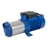 Поверхностный насос многоступенчатый Aquario AMH-280-10P (2800 Вт., 170 л/мин, напор 78 м, всас. 8)