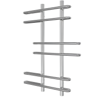 Полотенцесушитель Милан (без полок) 1/2" вн. рез. 200х800 (6 перекл.) нерж.