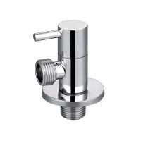 Кран угловой с отражателем хромированный Aquasfera 1/2"х1/2" (142) 
