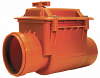 Обратный клапан канализационный D 110 (наружная) (5) БП