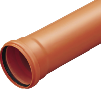 Труба канализационная раструбная 110х3,0х500 (наружная) (15)