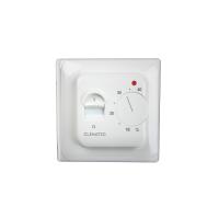 Терморегулятор с ручным управлением CLIMATIQ BT (white) для электрического теплого пола
