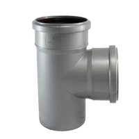 Тройник ПП канализационный СИНИКОН D-110/110 (87 град.) (20) (Р-О)