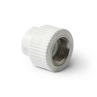 PP-R Муфта комбинированная ВР Белая  20-3/4 PRO AQUA (100/10)