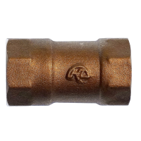 Клапан обратный пружинный муфтовый с металлическим седлом PPA 3/4" (60) 