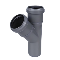 Тройник ПП канализационный СИНИКОН D-50/40 (45 град.) (Р-О)