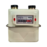 Счетчик газа Счетприбор СГД-G 4Т межосевое 110 мм, правый, термокорр. 1 1/4" (СПРАВА НАЛЕВО) (8) *