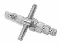 Шестигранный ступенчатый универсальный ключ для разъёмных соединений