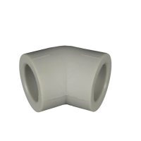 Угольник PP 45° х 50 FDplast (серый) (50)