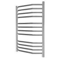 Полотенцесушитель Прага Элит (без полок) 1/2" вн. рез. 500х800 (12 перекл.) нерж.