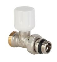 Вентиль т/р верхний прямой с кольцом под ЕК MVI Premium 1/2" (80/10)